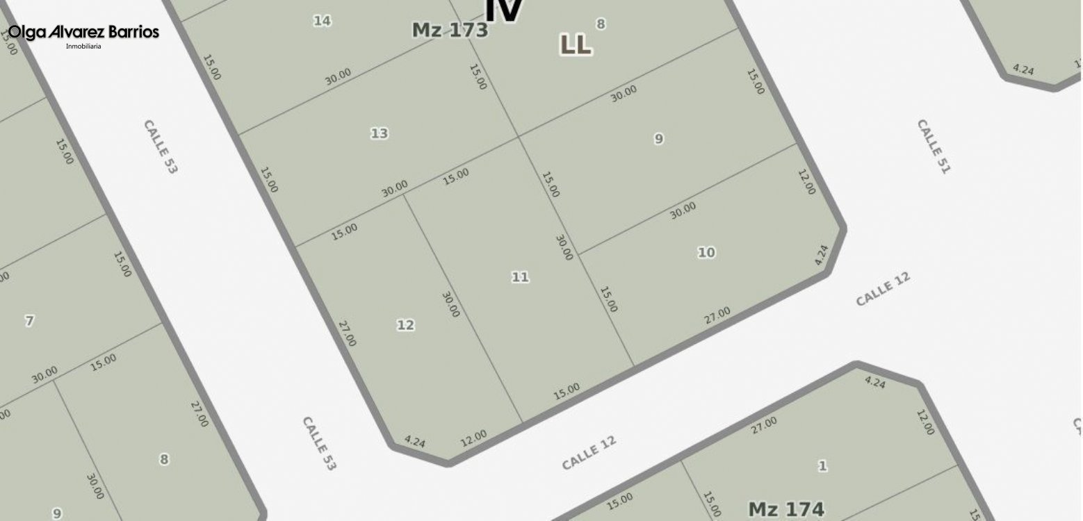 Lote o Terreno en Venta Copacabana de Miramar. Estado Bueno. Apto Crédito