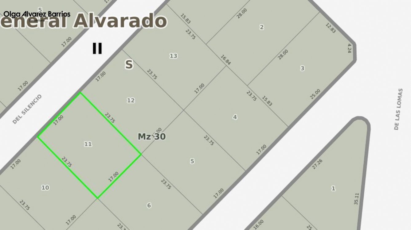 Lote o Terreno en Venta Las Lomas de Miramar. Estado Excelente. Apto Crédito