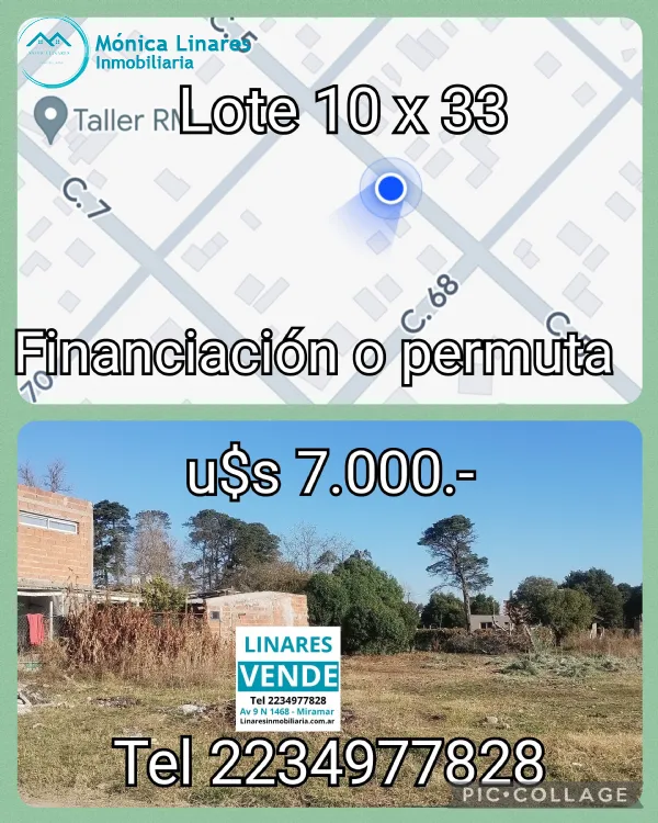 Lote o Terreno en Venta Los Pinos de Miramar. Estado Bueno. Apto Crédito