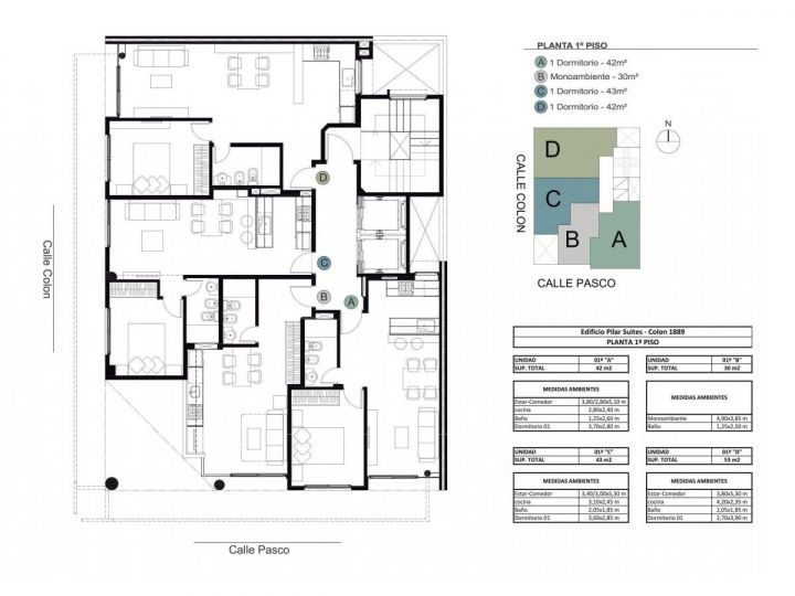 VENTA DEPARTAMENTO 1 DORMITORIO ABASTO