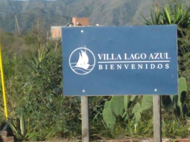 VENDO LOTE EN VILLA LAGO AZUL, A MINUTOS DE CARLOS PAZ ,